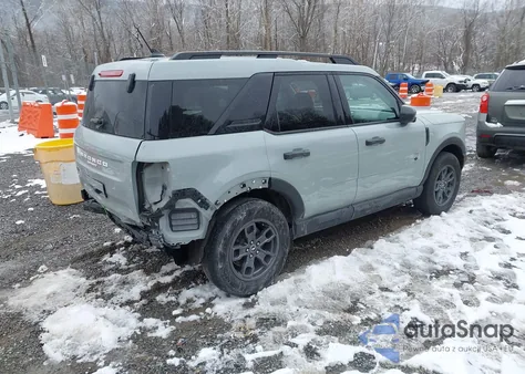 2024 Ford Bronco Sport Big Bend z USA, uszkodzony, nr VIN 3FMCR9B60RRE47834